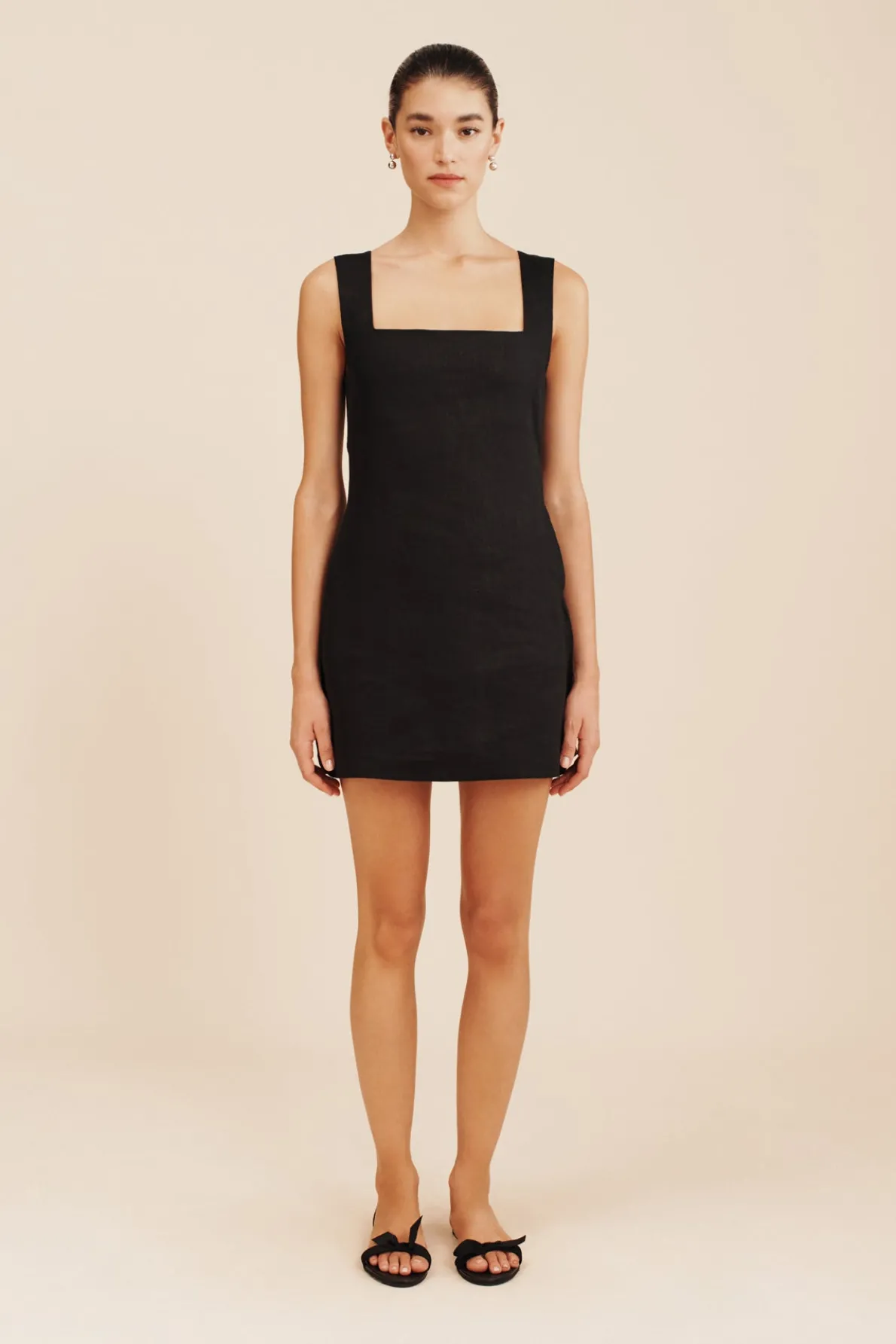 ALICE MINI DRESS - BLACK