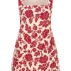 ALICE MINI DRESS - SCARLET BLOOM