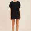 AMELIA MINI DRESS - BLACK
