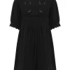AMELIA MINI DRESS - BLACK