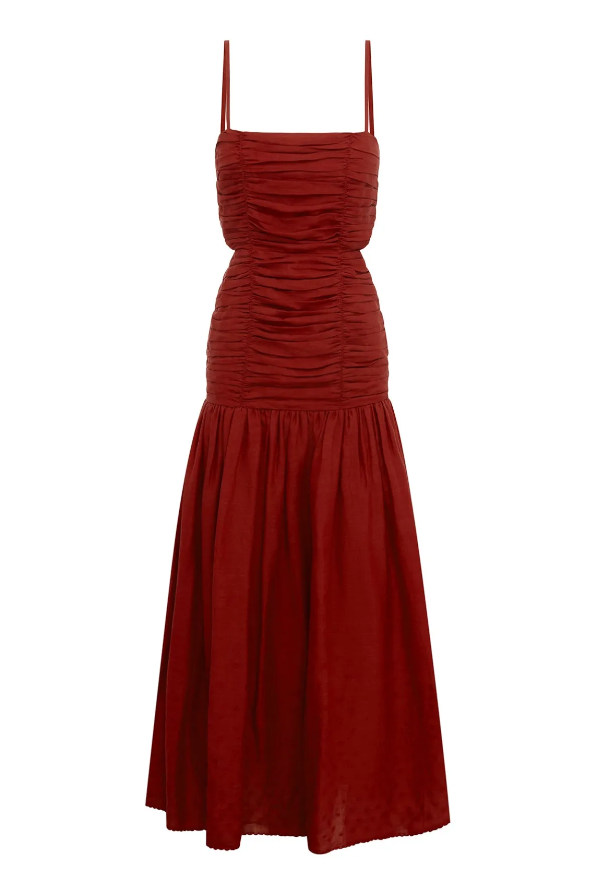 AURELIA DRESS - MERLOT