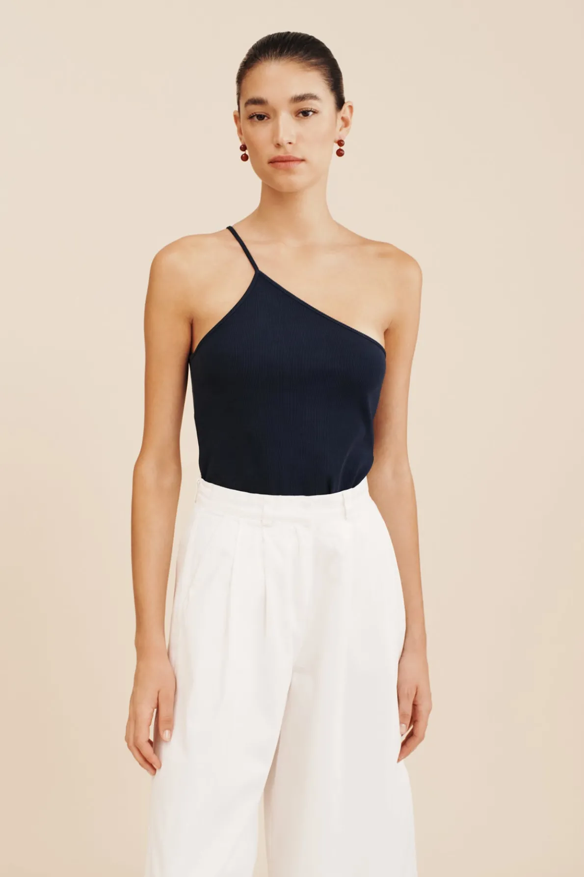 AXEL ONE SHOULDER TANK - NAVY