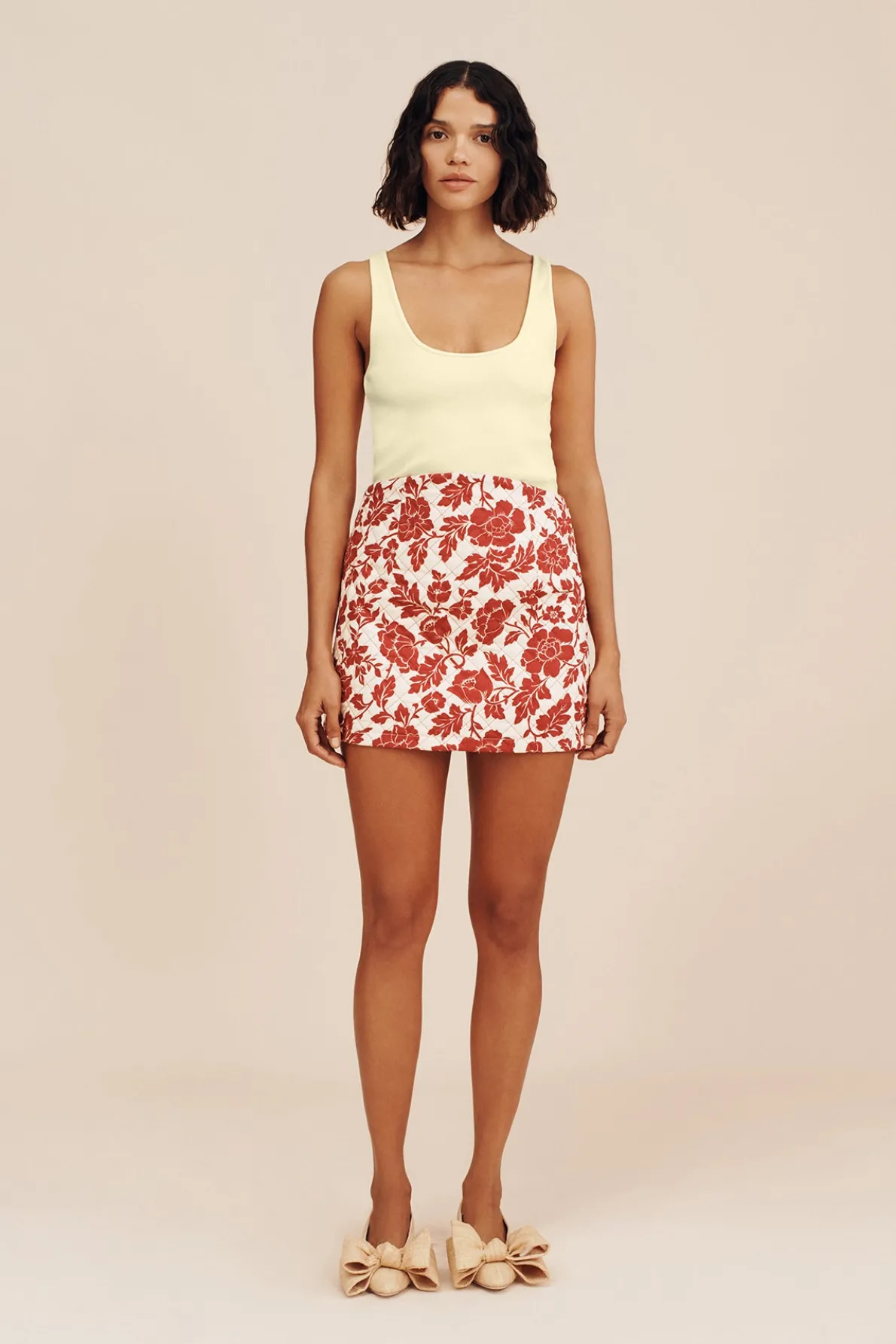 AXEL SCOOP TANK - BUTTER YELLOW