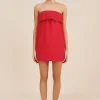 BERYL MINI DRESS - RUBY