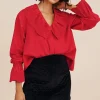 BERYL SHIRT - RUBY