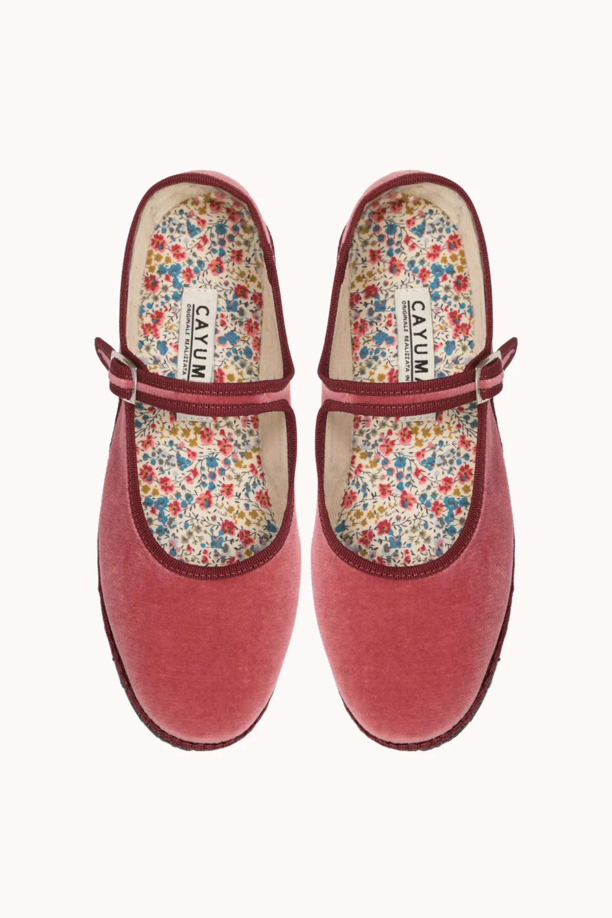 Boheme Mary Jane - Rosa Bordeaux