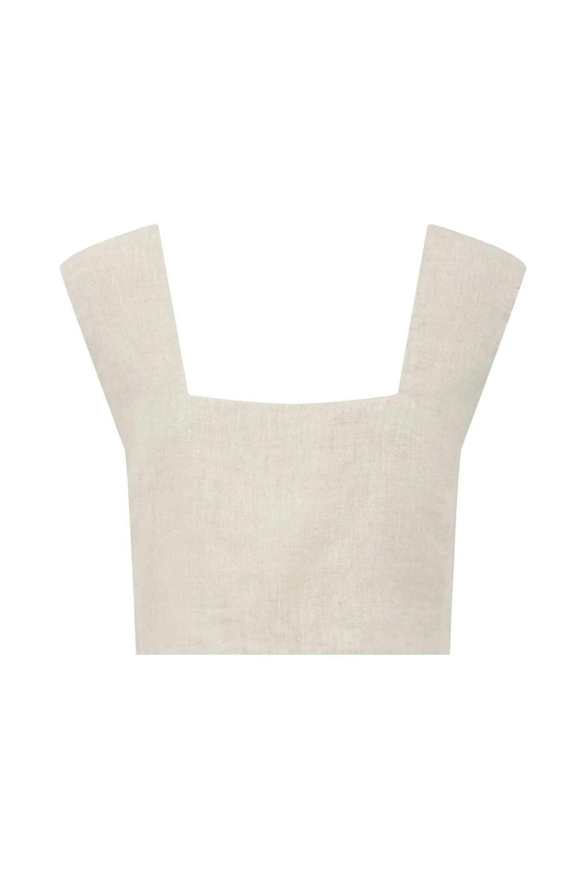 CALEB CROP TOP - NATURAL