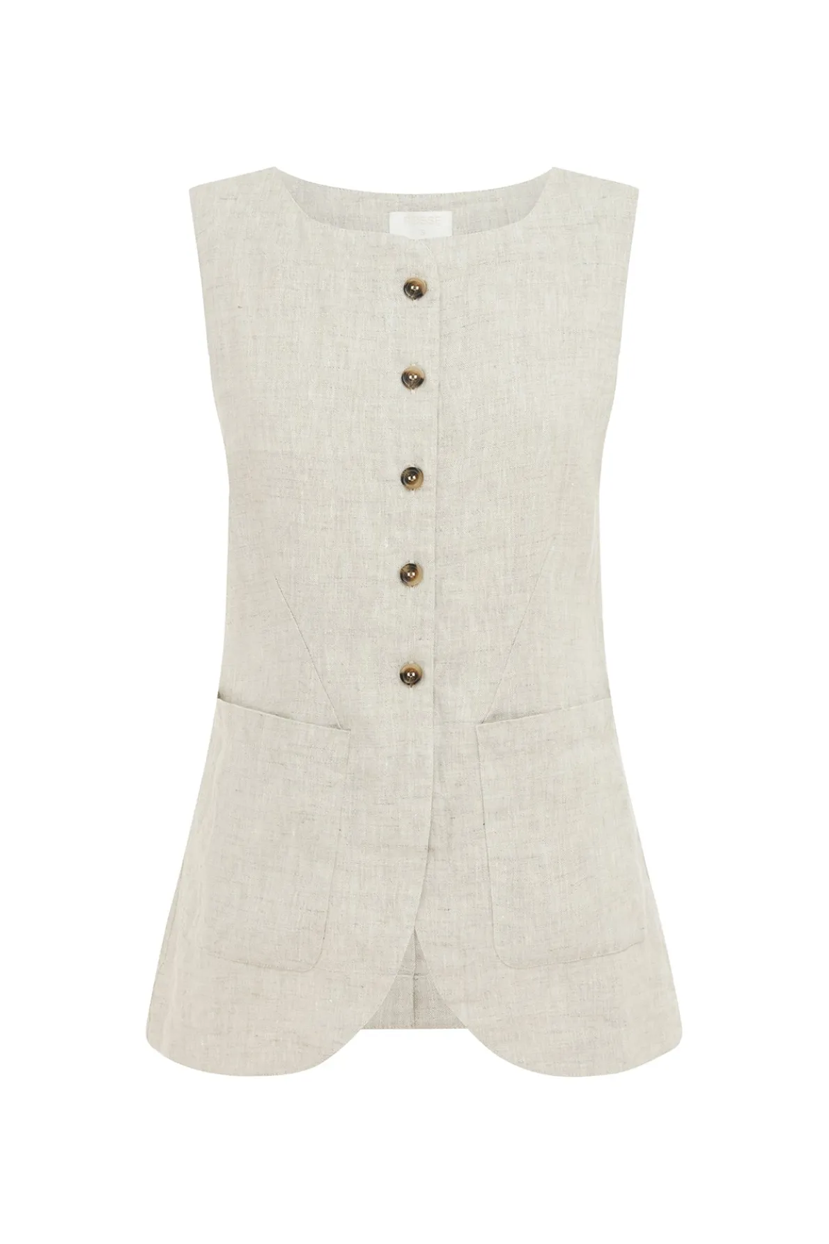 EMMA VEST - NATURAL