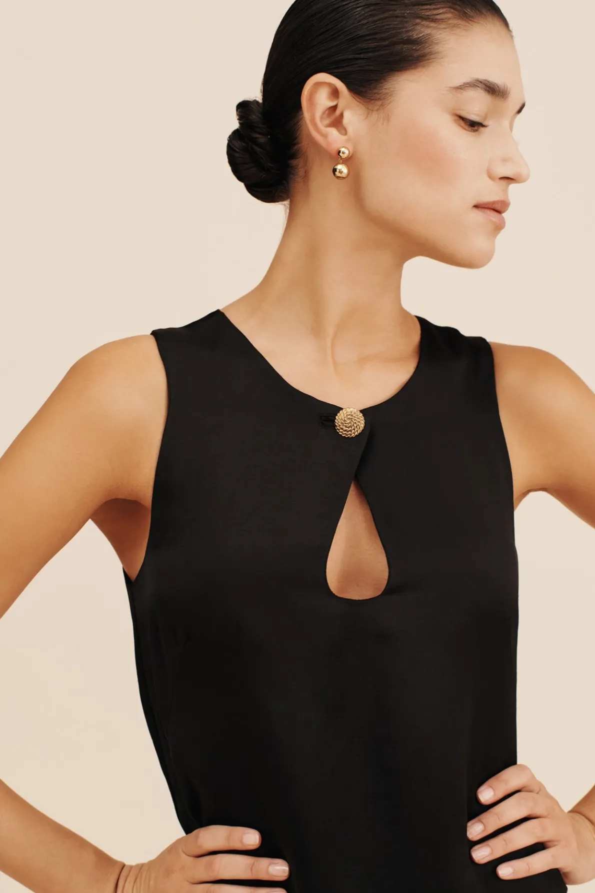 GIGI MINI DRESS - BLACK