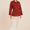 LILA JACKET - GARNET