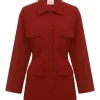 LILA JACKET - GARNET