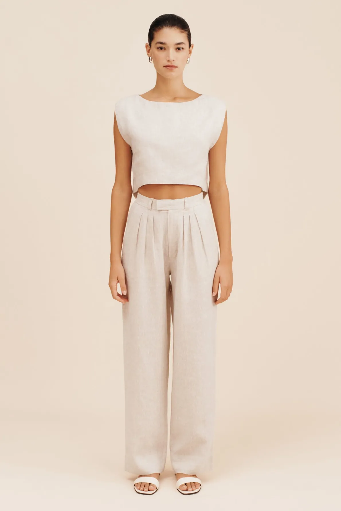 LOUIS TROUSER - NATURAL