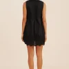 LOUISA MINI DRESS - BLACK