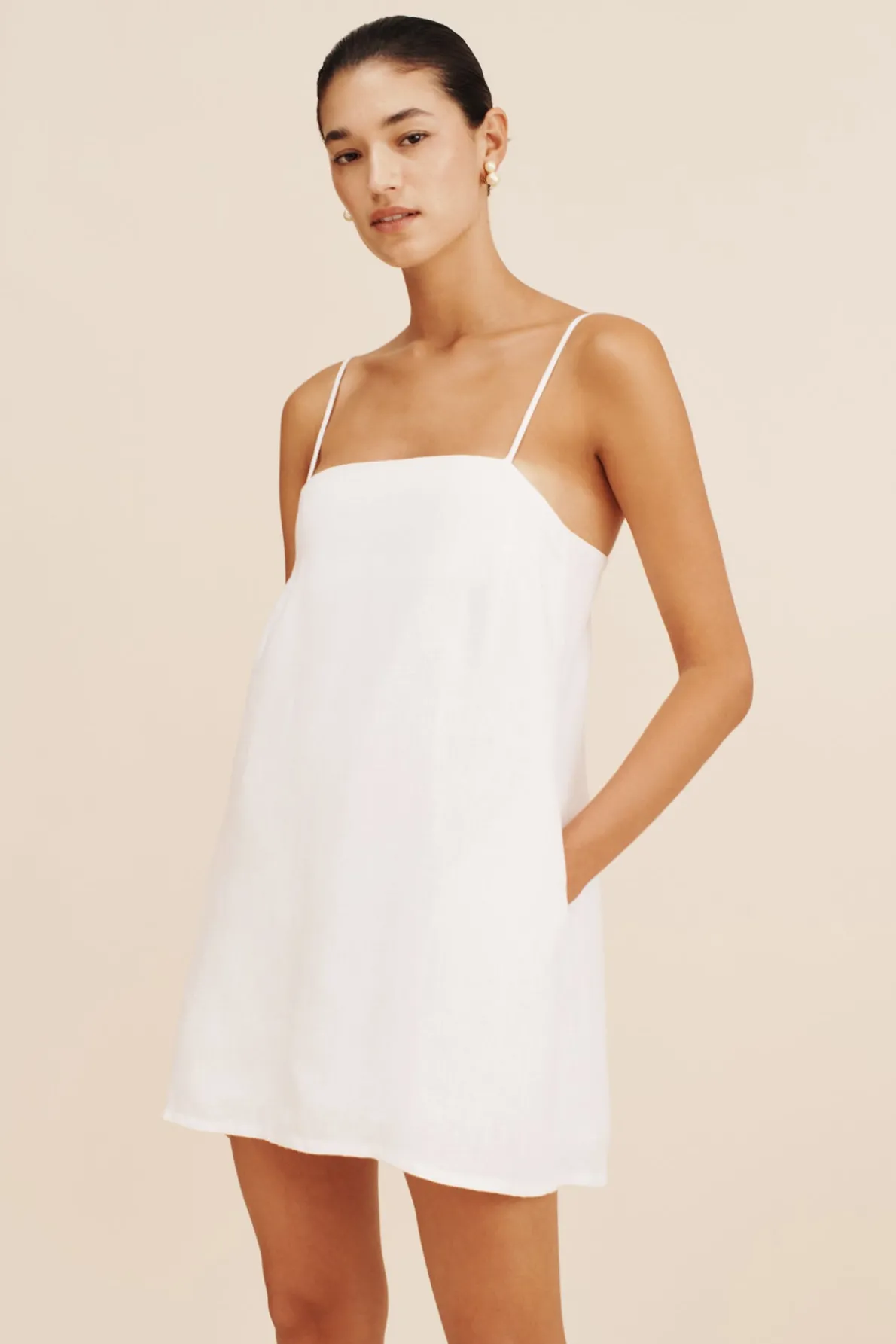 MAGGIE DRESS - IVORY