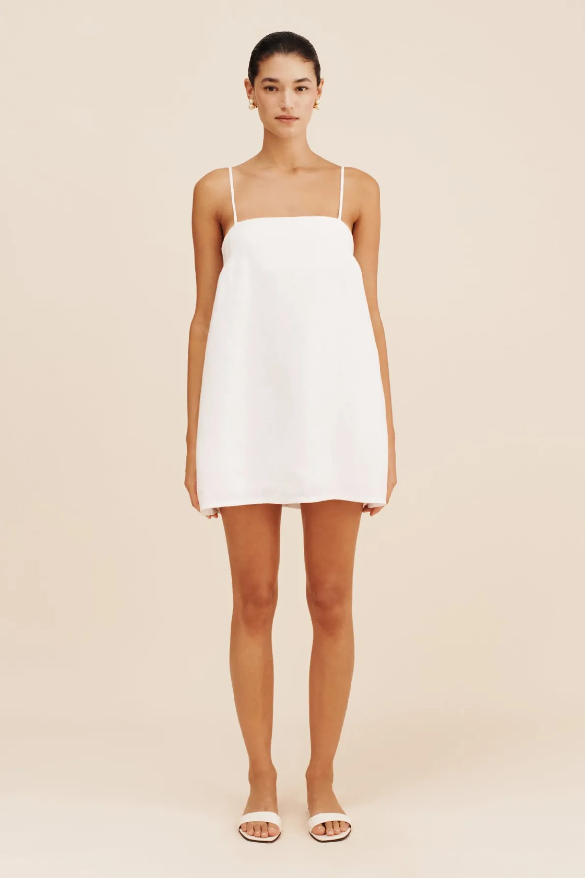 MAGGIE DRESS - IVORY