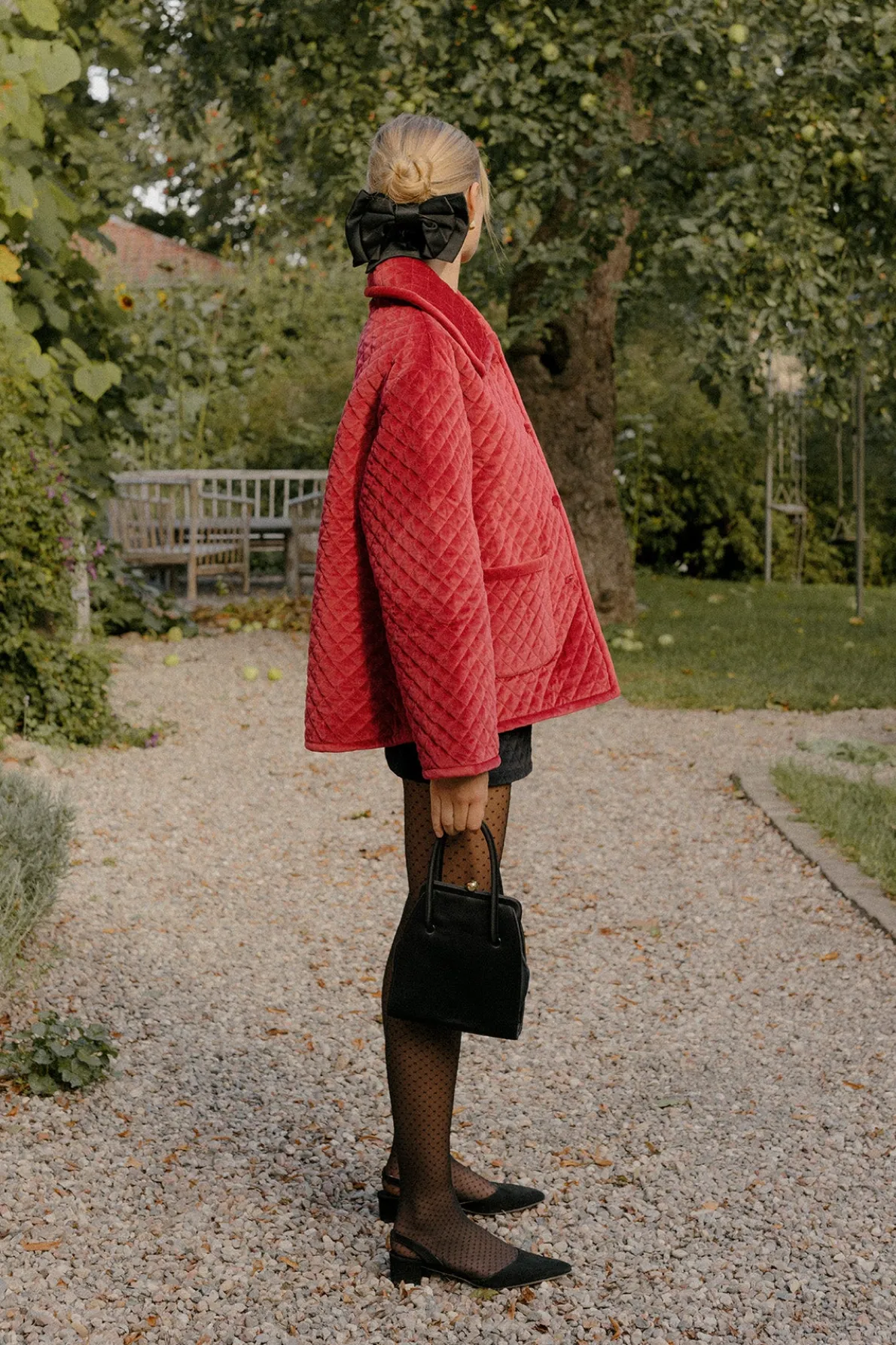 MARLEY JACKET - RED VELVET