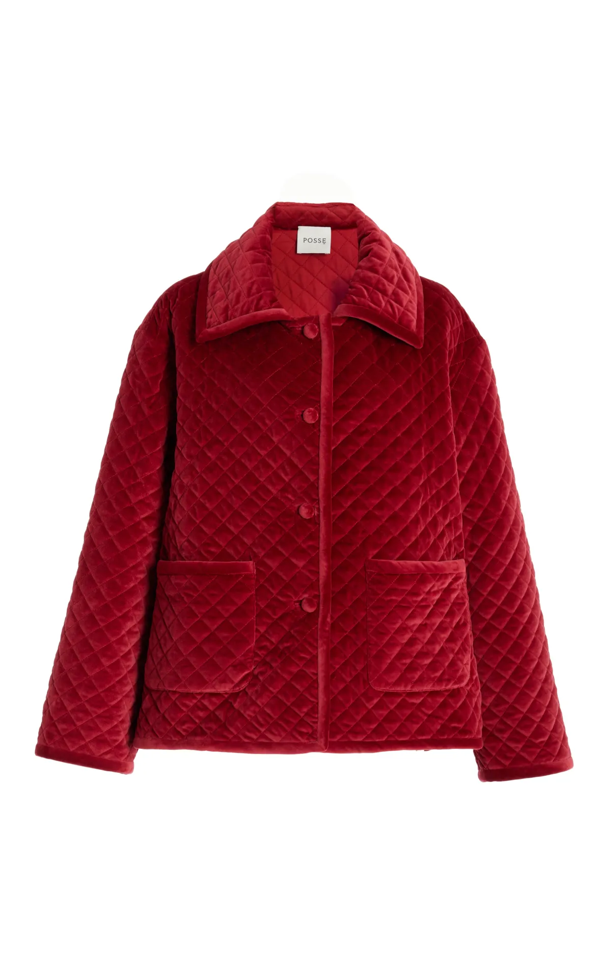 MARLEY JACKET - RED VELVET