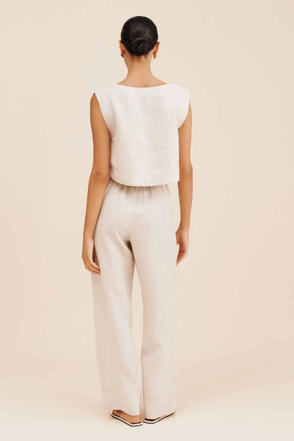 MARTINA CROP TOP - NATURAL