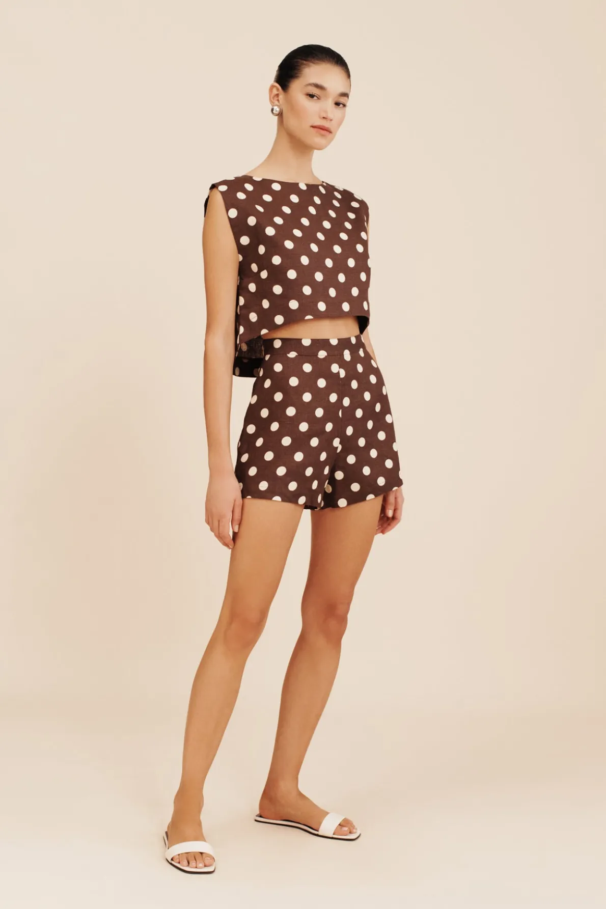MARTINA CROP TOP - POLKA DOT