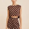 MARTINA CROP TOP - POLKA DOT