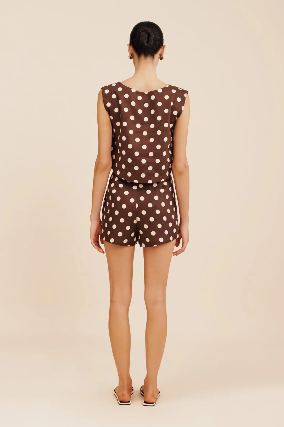 MARTINA CROP TOP - POLKA DOT
