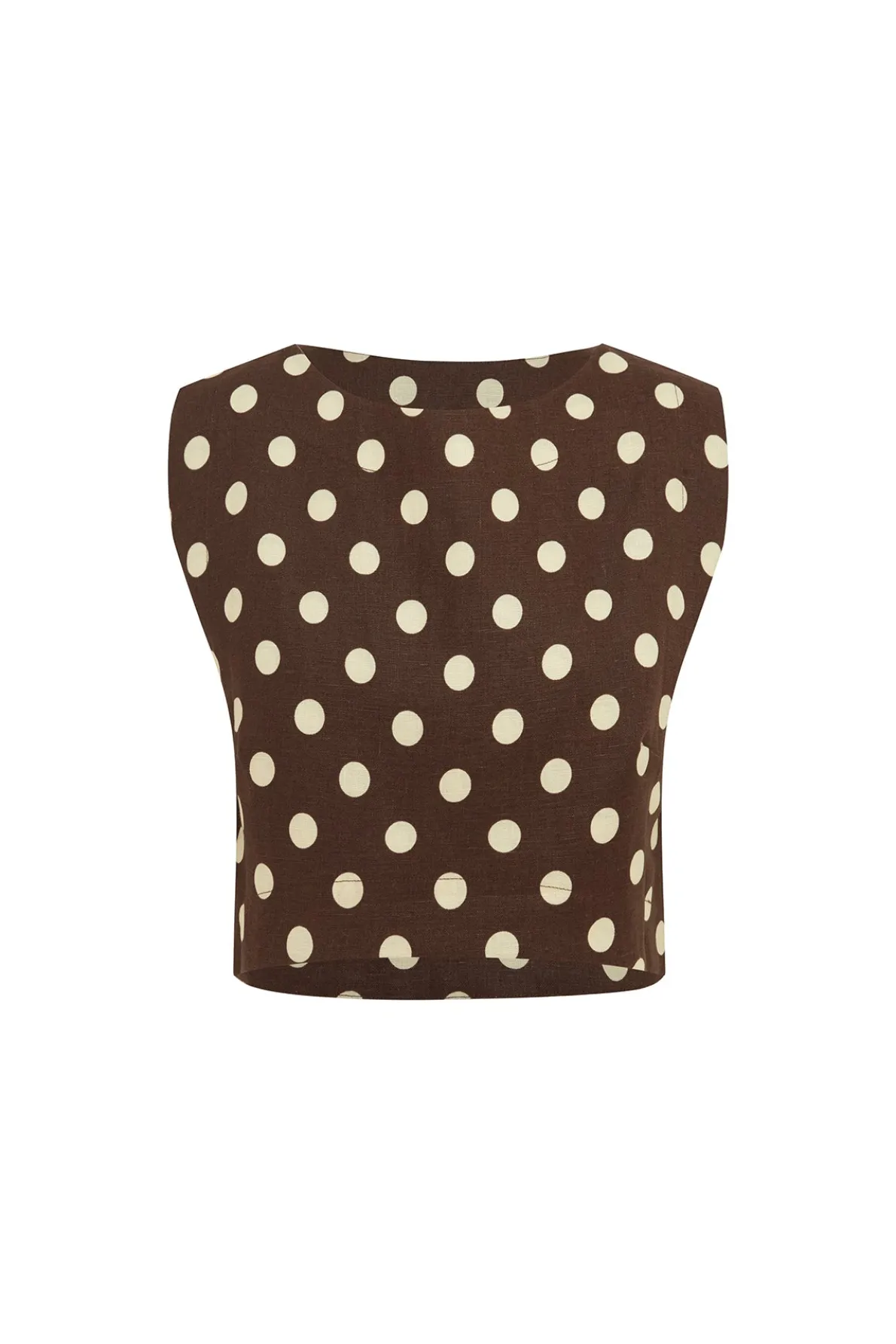 MARTINA CROP TOP - POLKA DOT