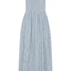 MIRA DRESS - BLUE GINGHAM