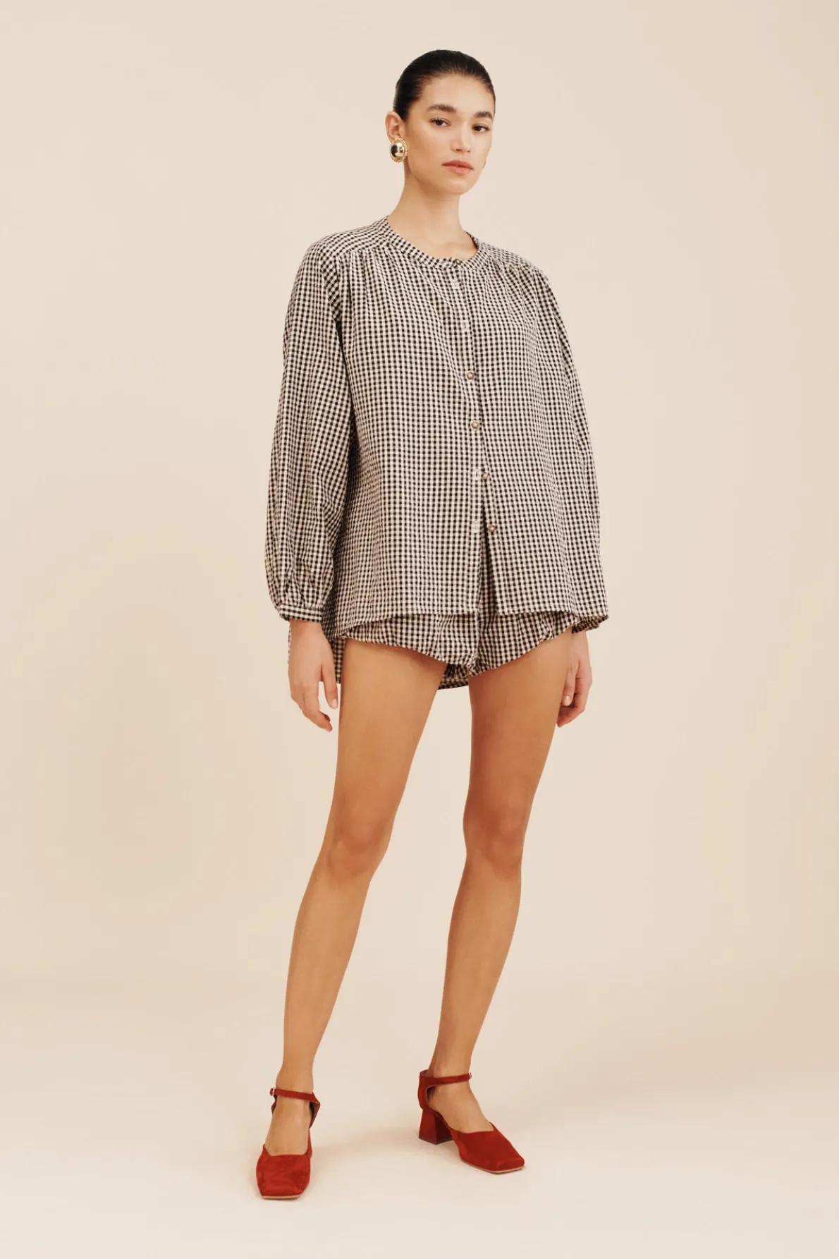 MIRA SHIRT - GINGHAM