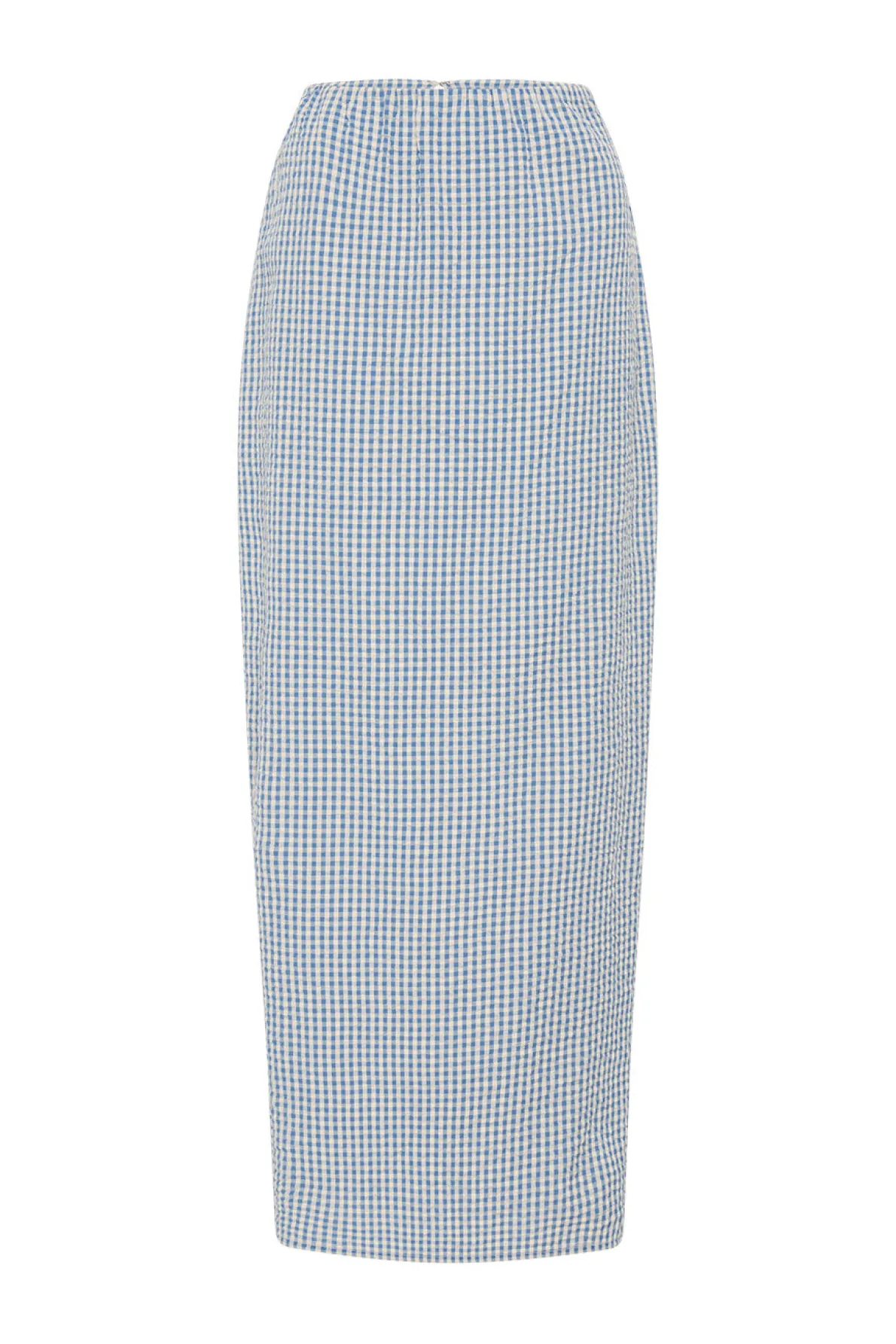 MIRA SKIRT - BLUE GINGHAM