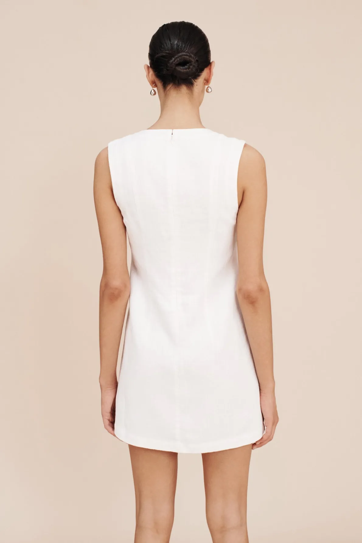 MUSA MINI DRESS - IVORY