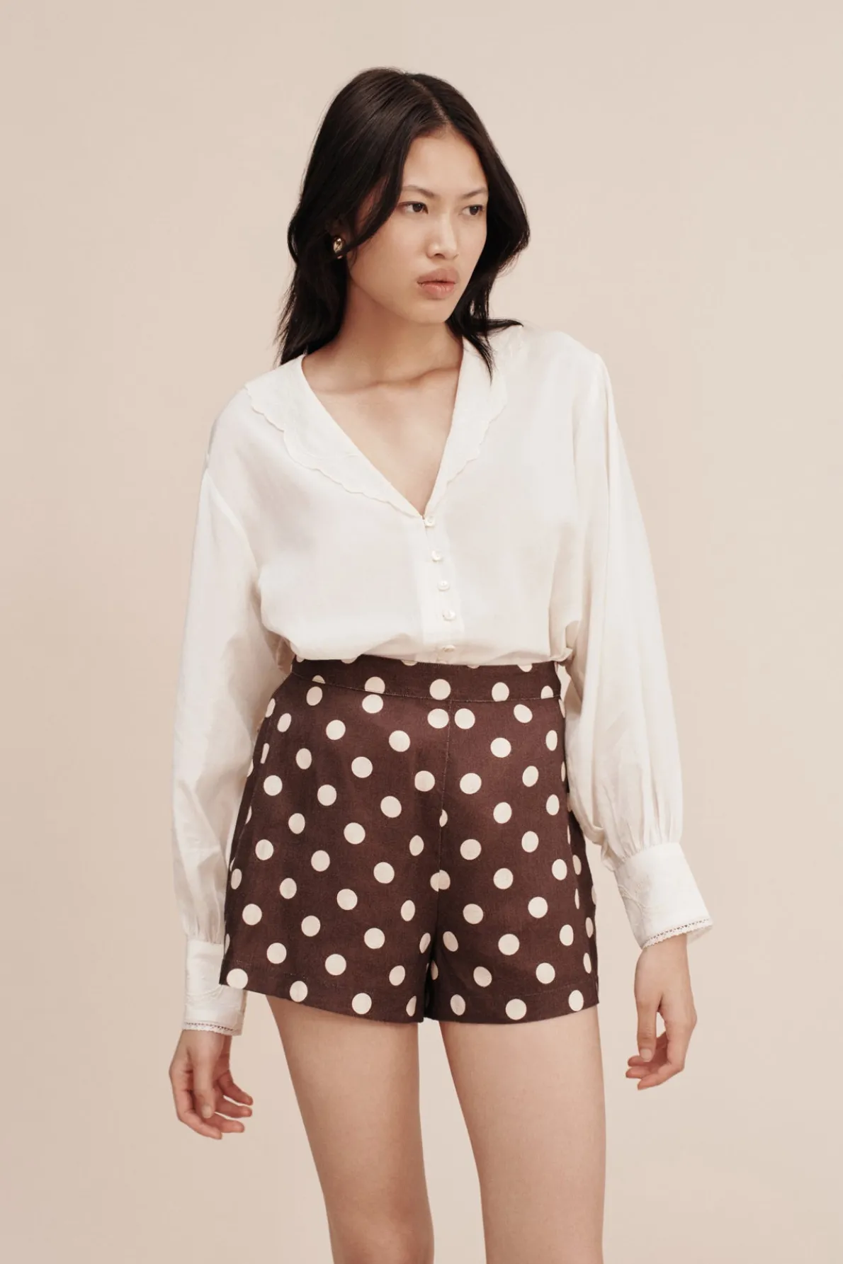 MYLAH SHIRT - CREAM