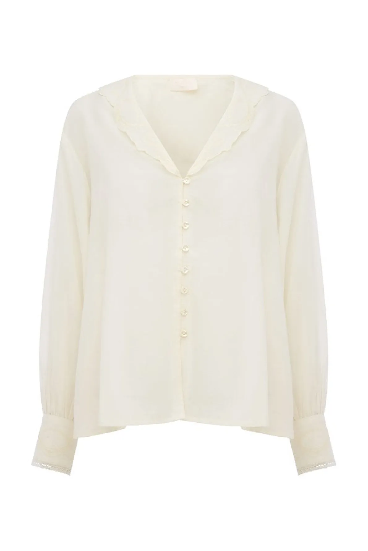 MYLAH SHIRT - CREAM