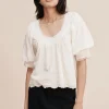 MYLAH TOP - CREAM
