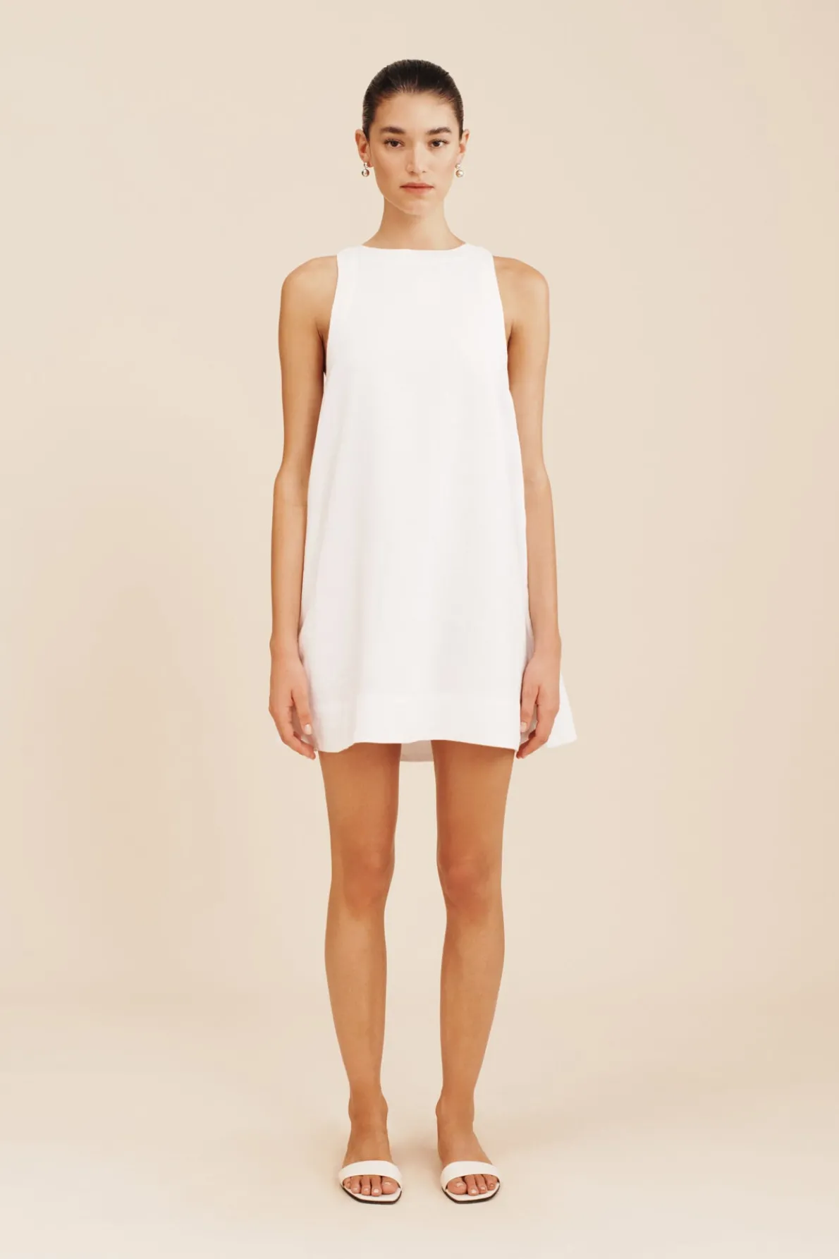 POPPY DRESS - IVORY