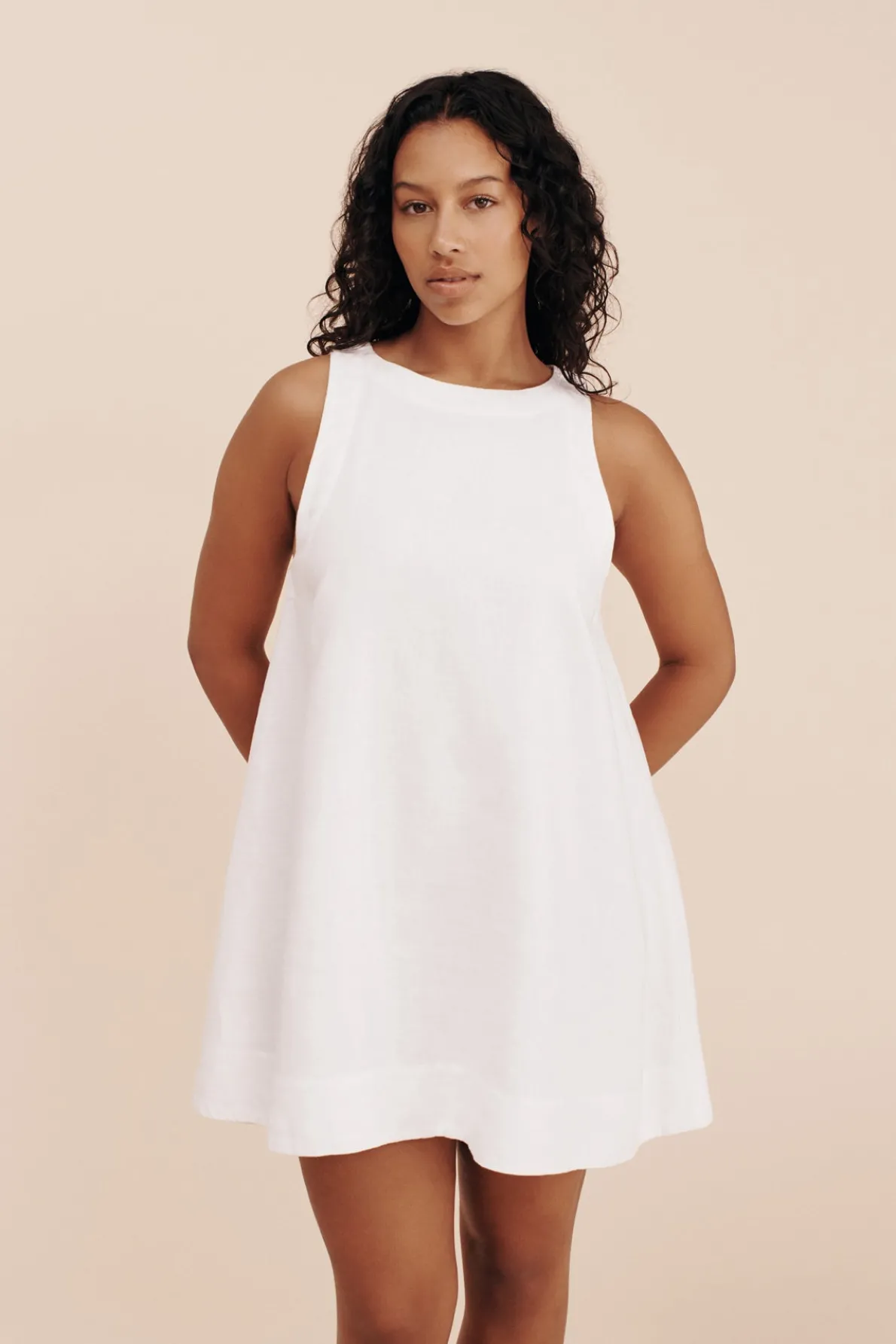 POPPY DRESS - IVORY