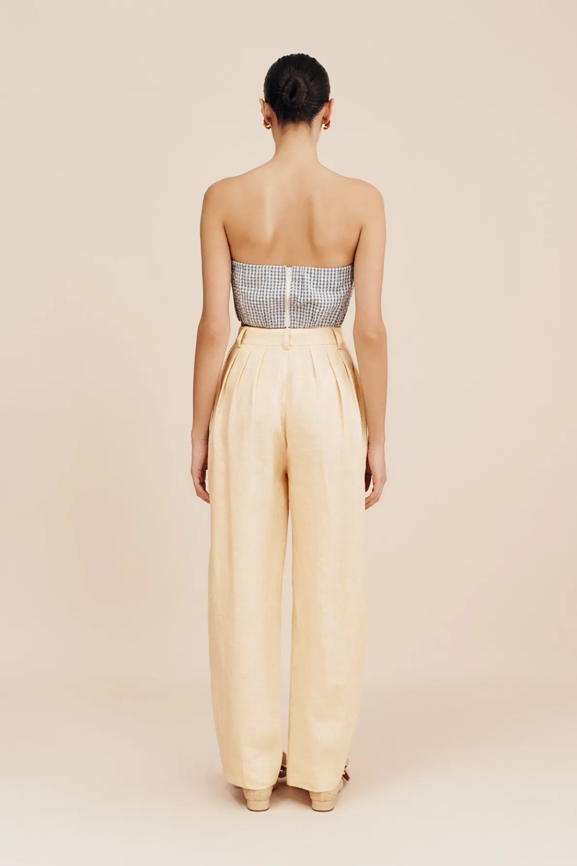 RIO TROUSER - DUSTY CITRON