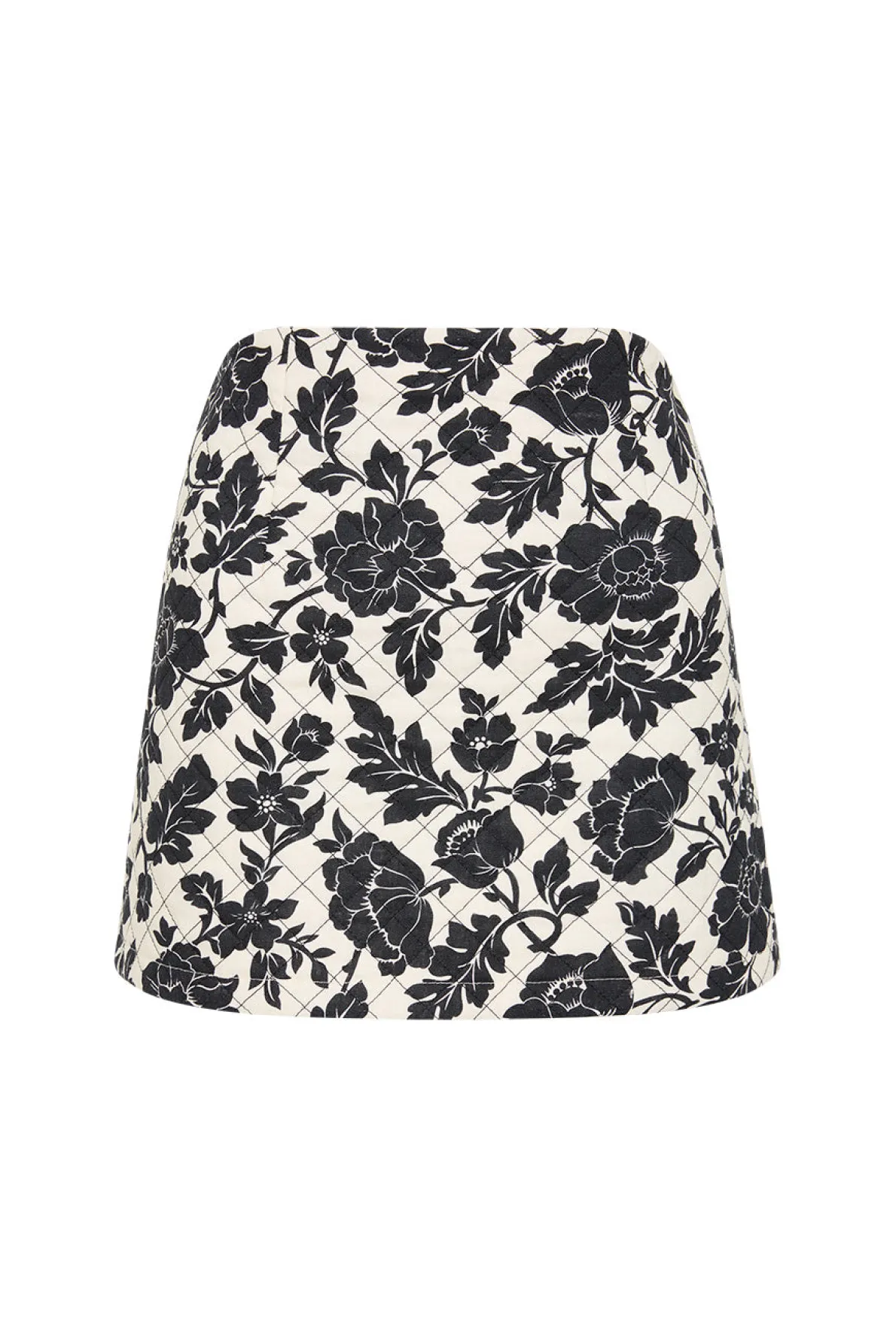 ROMEO MINI SKIRT - NOIR BLOOM