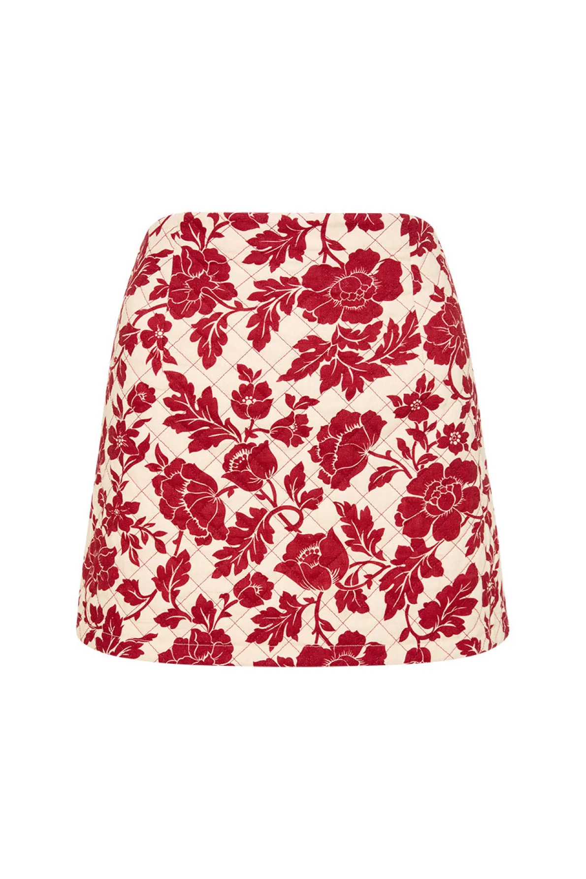 ROMEO MINI SKIRT - SCARLET BLOOM