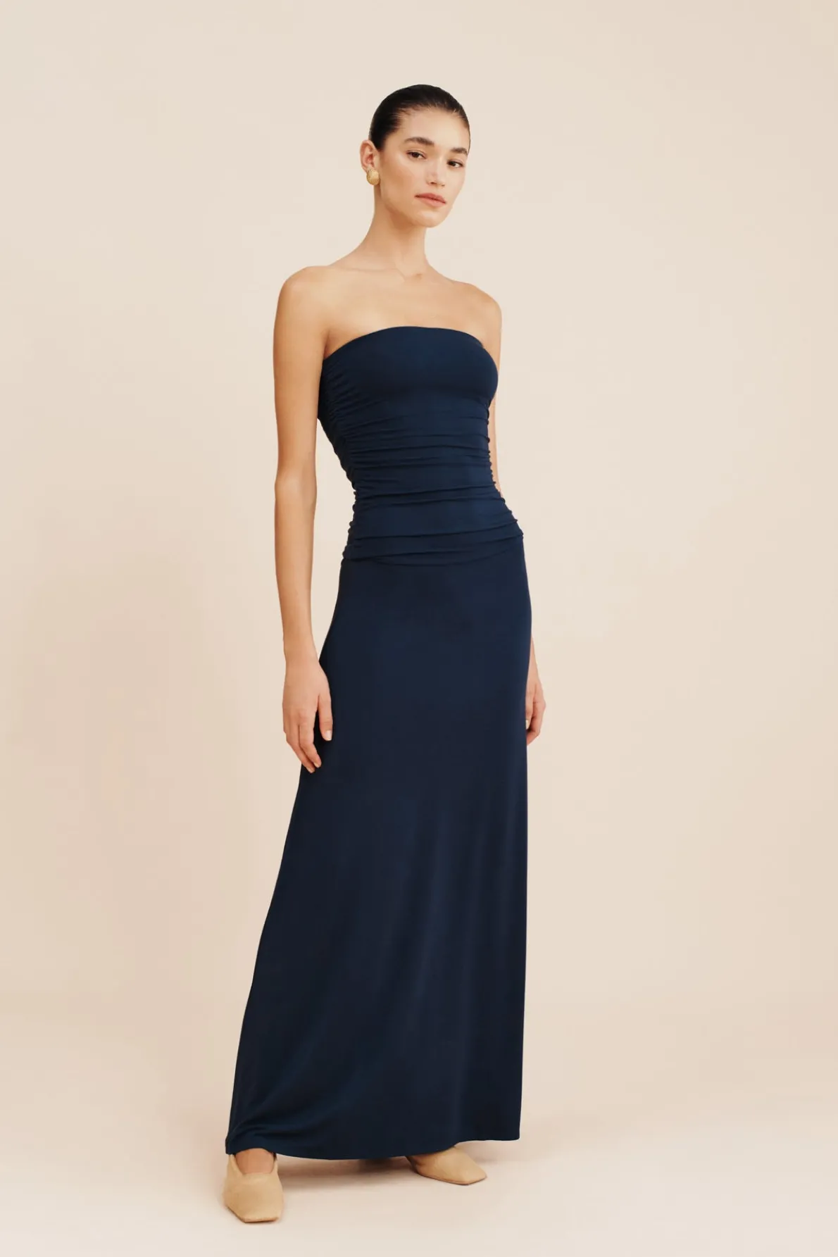 SASHA STRAPLESS DRESS - ROYAL BLUE