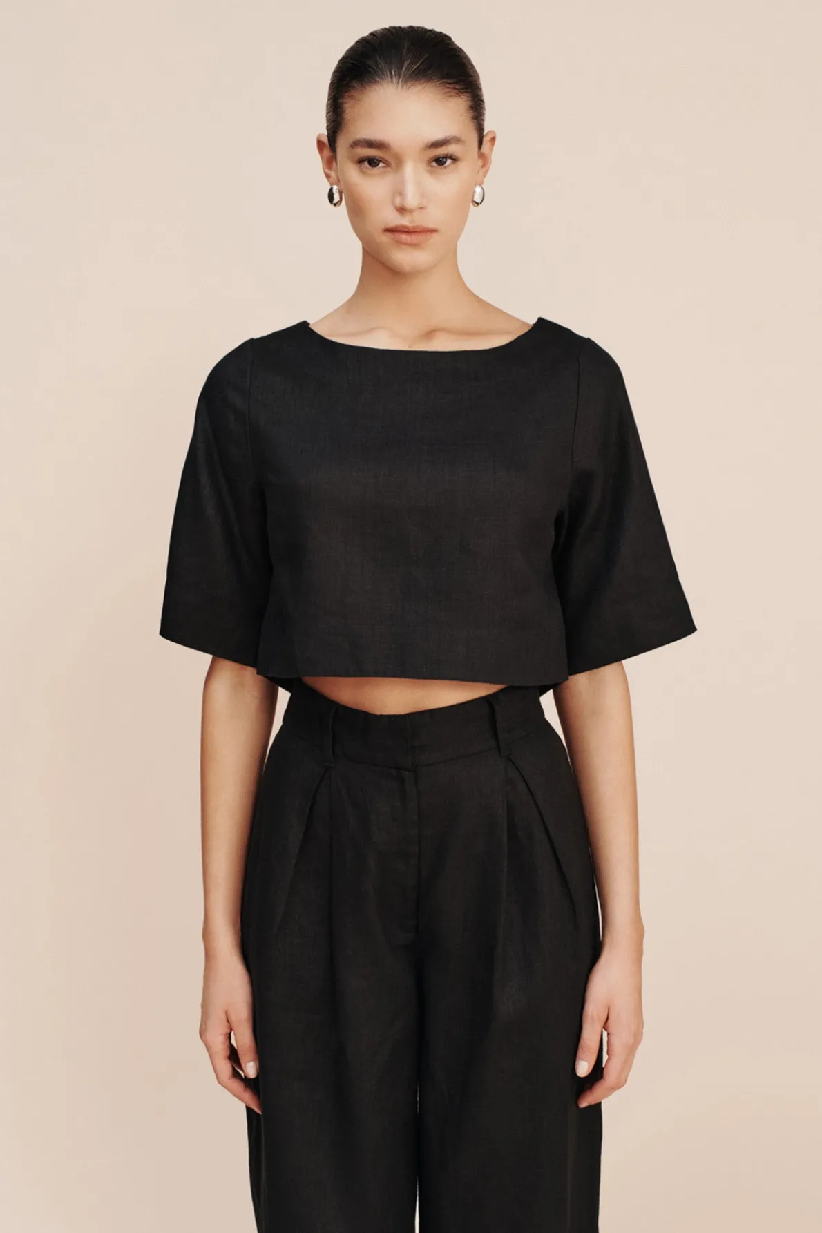 SHAY TOP - BLACK