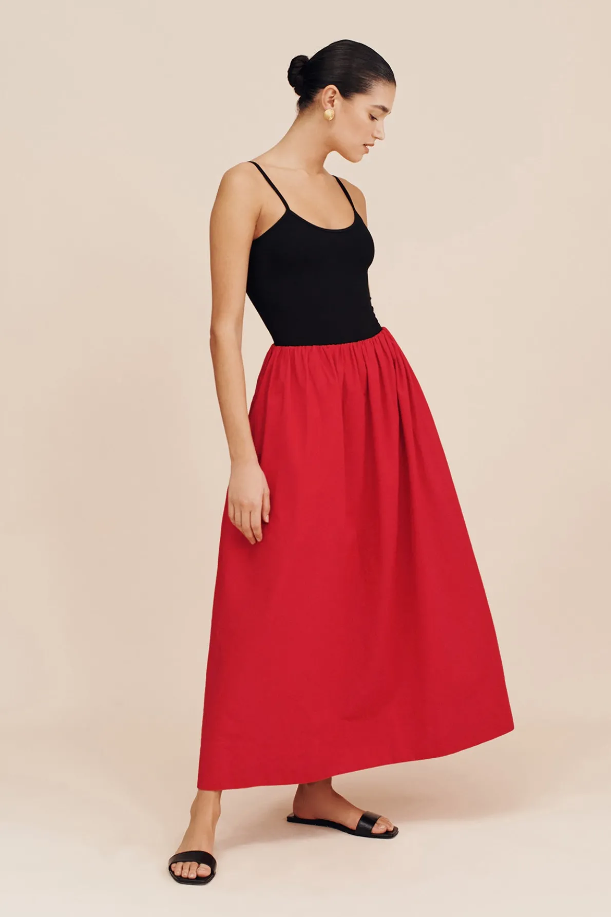 SYLVIE SKIRT - RUBY