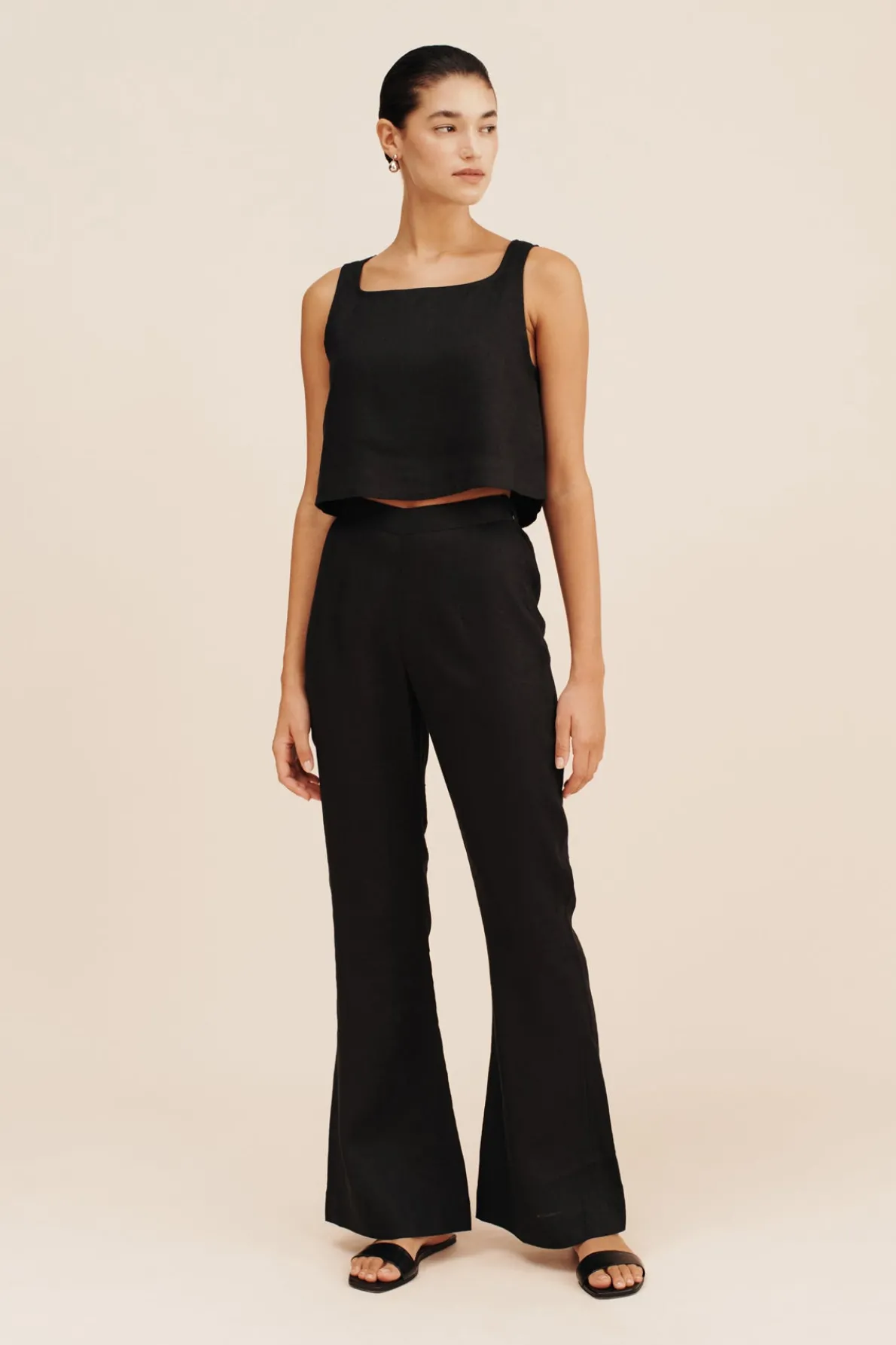 TIA TROUSER - BLACK