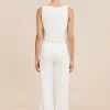 TIA TROUSER - IVORY