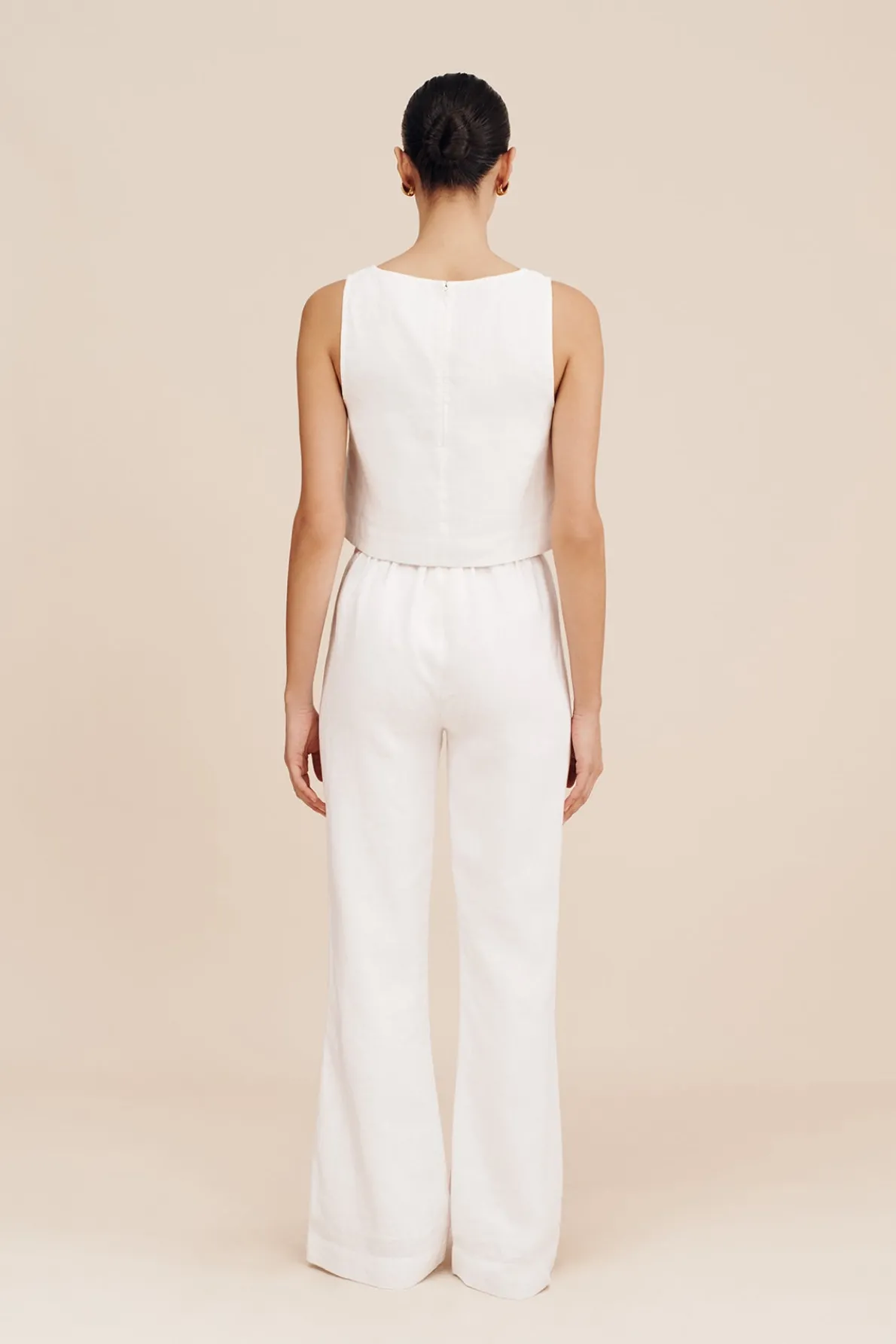 TIA TROUSER - IVORY