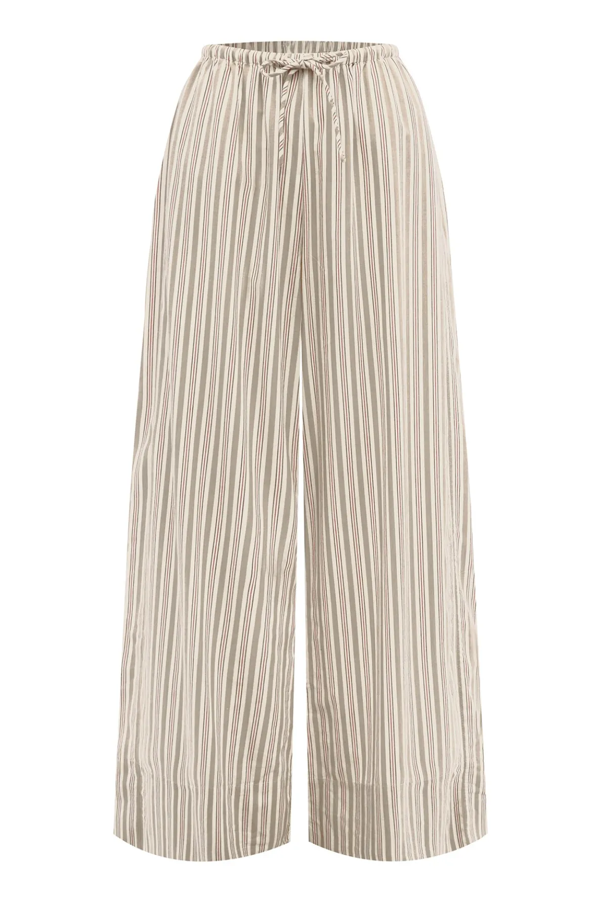 VIVIAN PANT - BEIGE STRIPE
