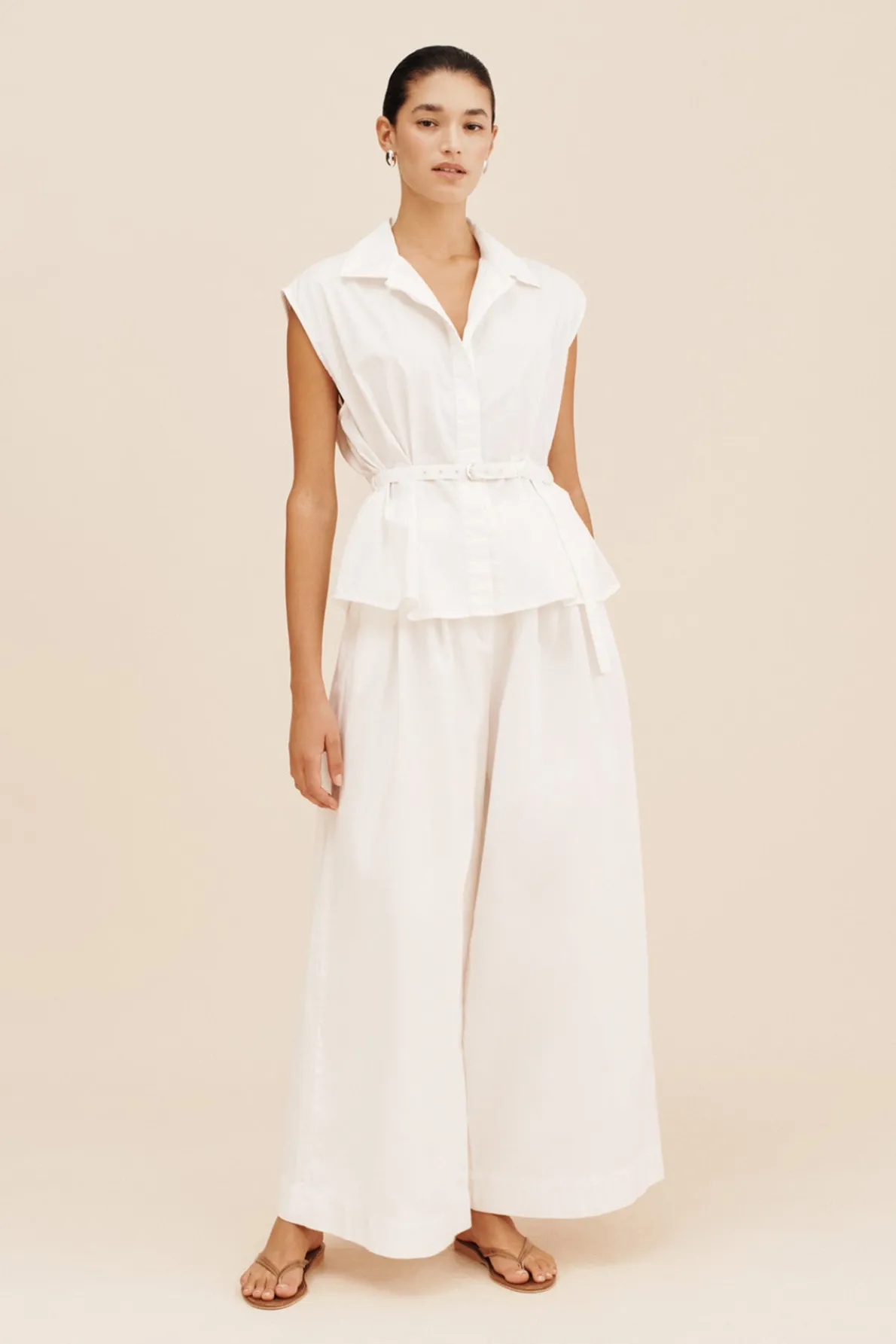 WESLEY TROUSER - VINTAGE WHITE