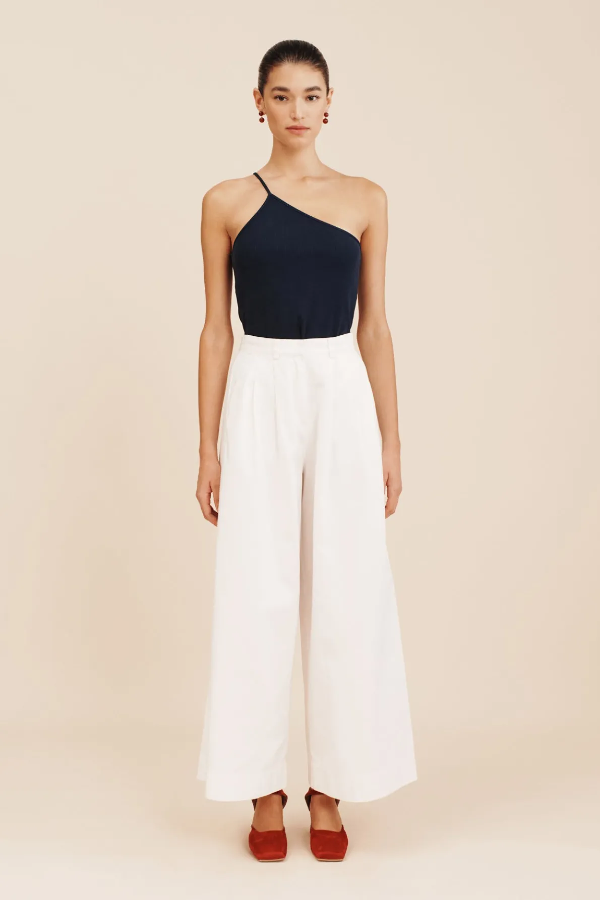 WESLEY TROUSER - VINTAGE WHITE