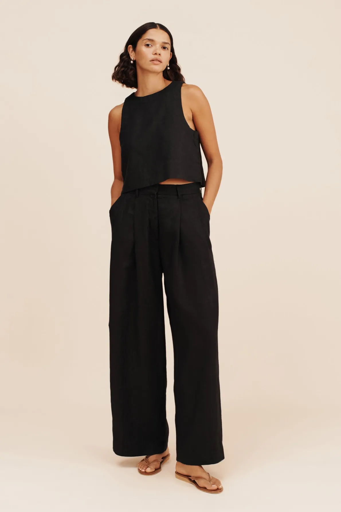 WYATT TROUSER - BLACK